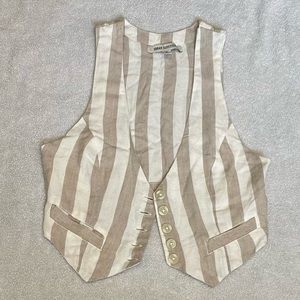 Urban outfitters small striped vest.